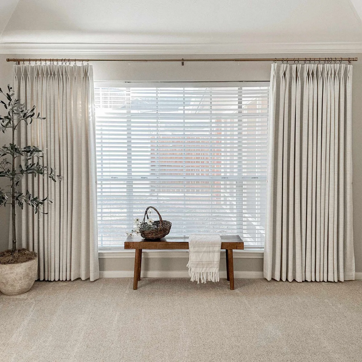 Curtarra Lesley Linen Blend Curtains